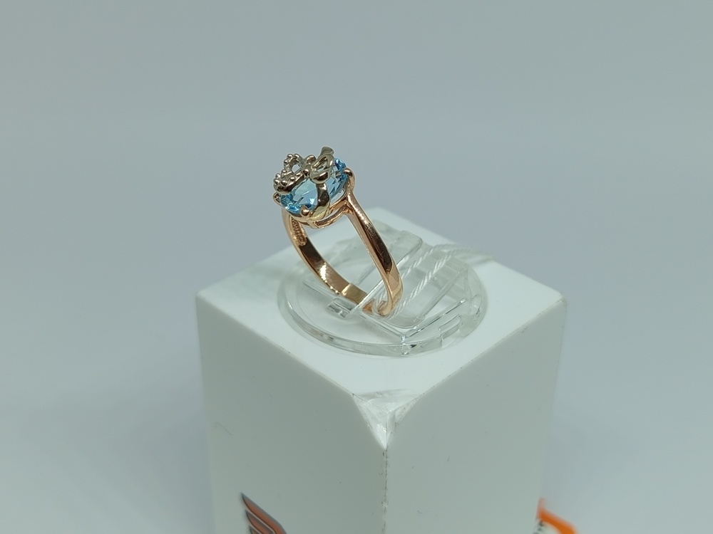 КОЛКМИ585 КОЛЬЦО С КАМНЯМИ (Au 585)