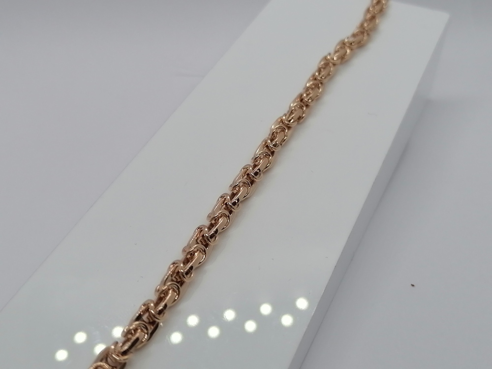 БРАСЛЕТ ПУСТОТЕЛЫЙ Фантазия (Au 585)