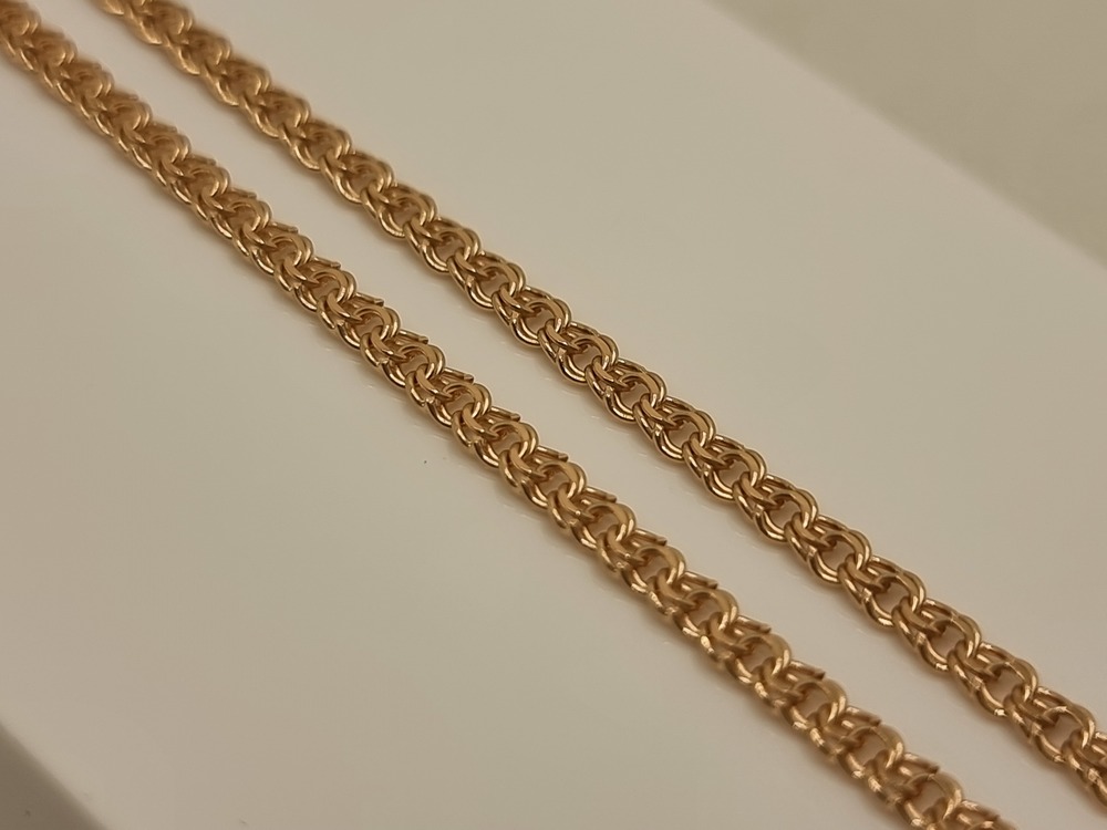 8040200-45 ЦЕПЬ ПОЛНОВЕСНАЯ Бисмарк (Au 585)