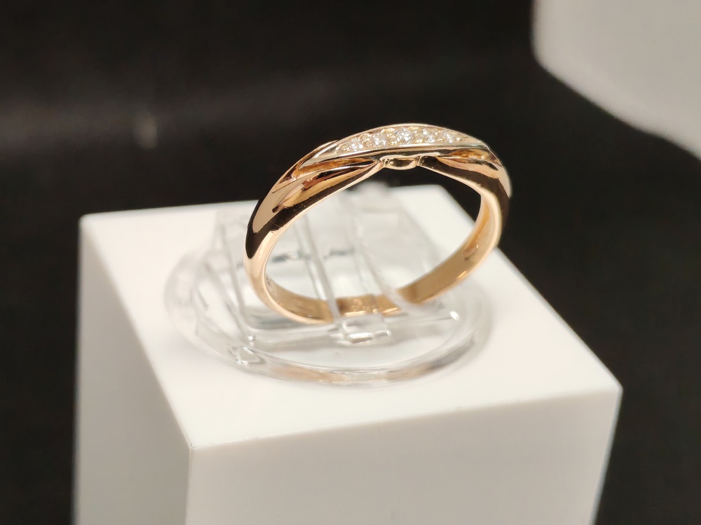 КОЛЬЦО БРИЛЛИАНТ Au 585