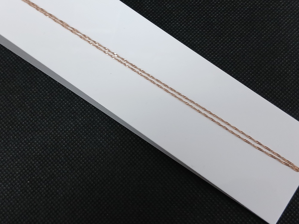 ЦЛСИ585 ЦЕПЬ ПОЛНОВЕСНАЯ Сингапур (Au 585)