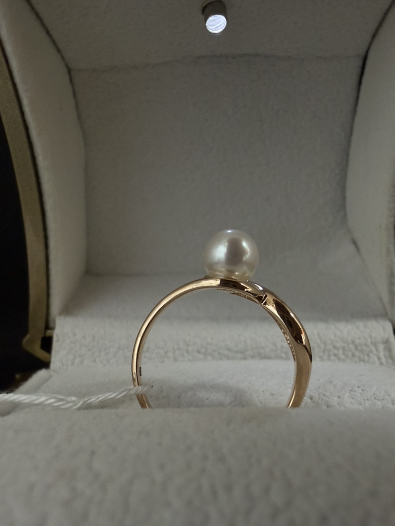 КОЛКМ585 КОЛЬЦО С КАМНЕМ (Au 585)