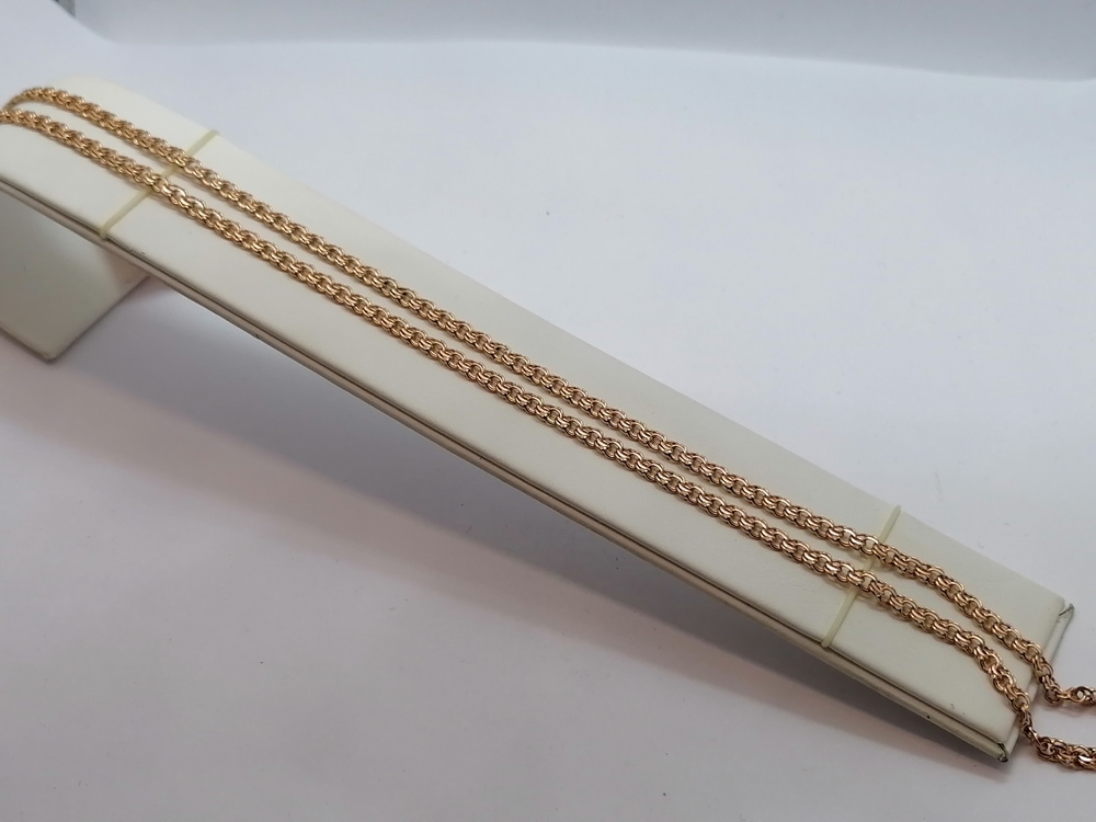 ЦЛБС585 ЦЕПЬ ПОЛНОВЕСНАЯ Бисмарк (Au 585)