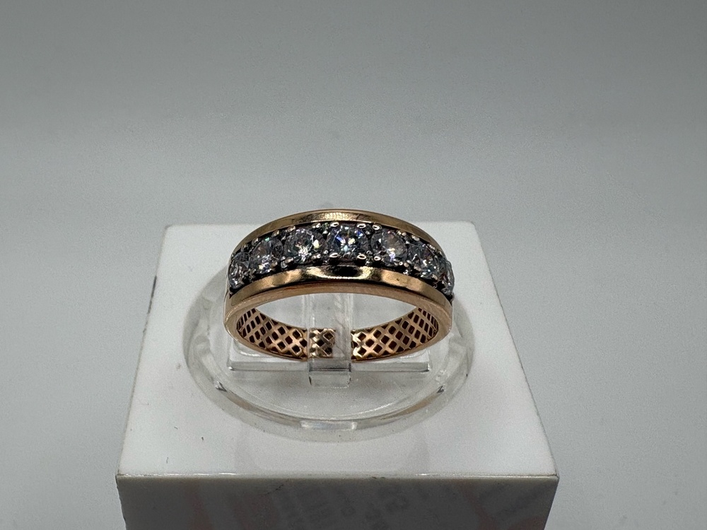 КОЛКМИ585 КОЛЬЦО С КАМНЯМИ (Au 585)