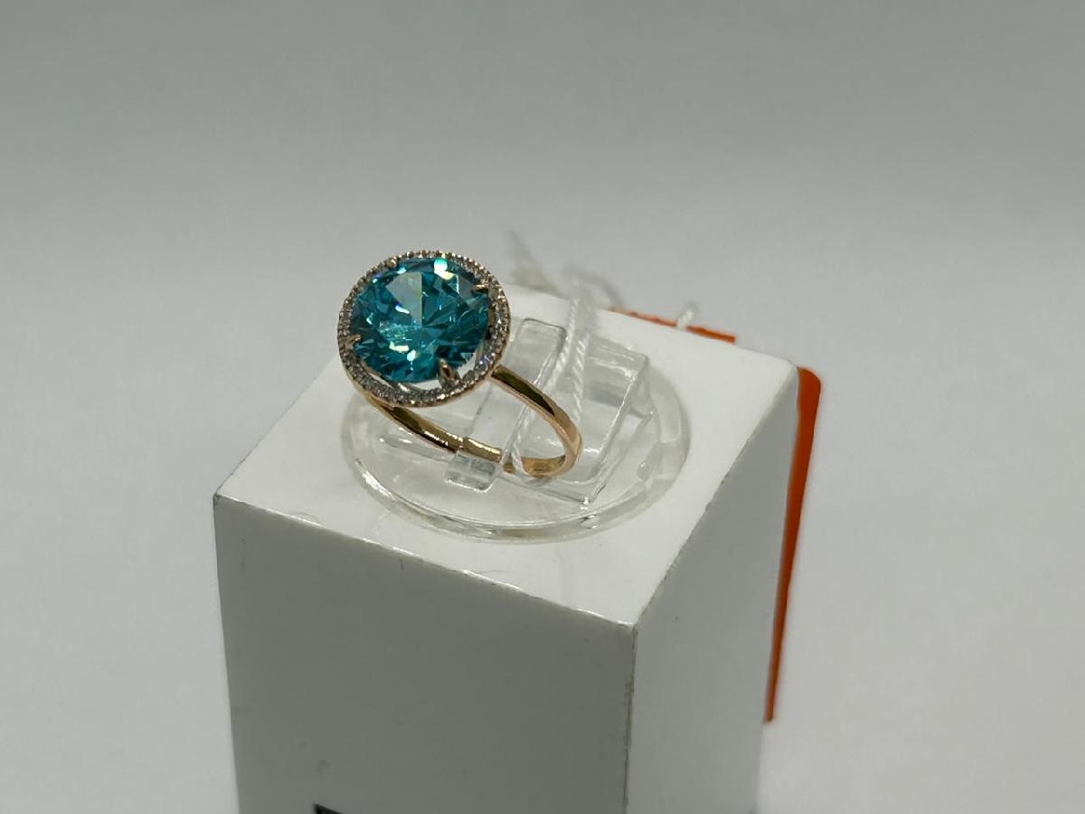 КОЛКМИ585 КОЛЬЦО С КАМНЯМИ (Au 585)