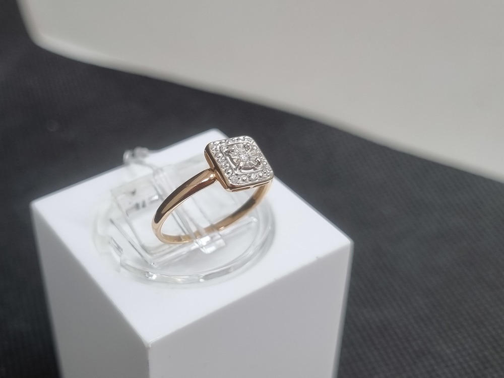 КОЛЬЦО БРИЛЛИАНТ Au 585