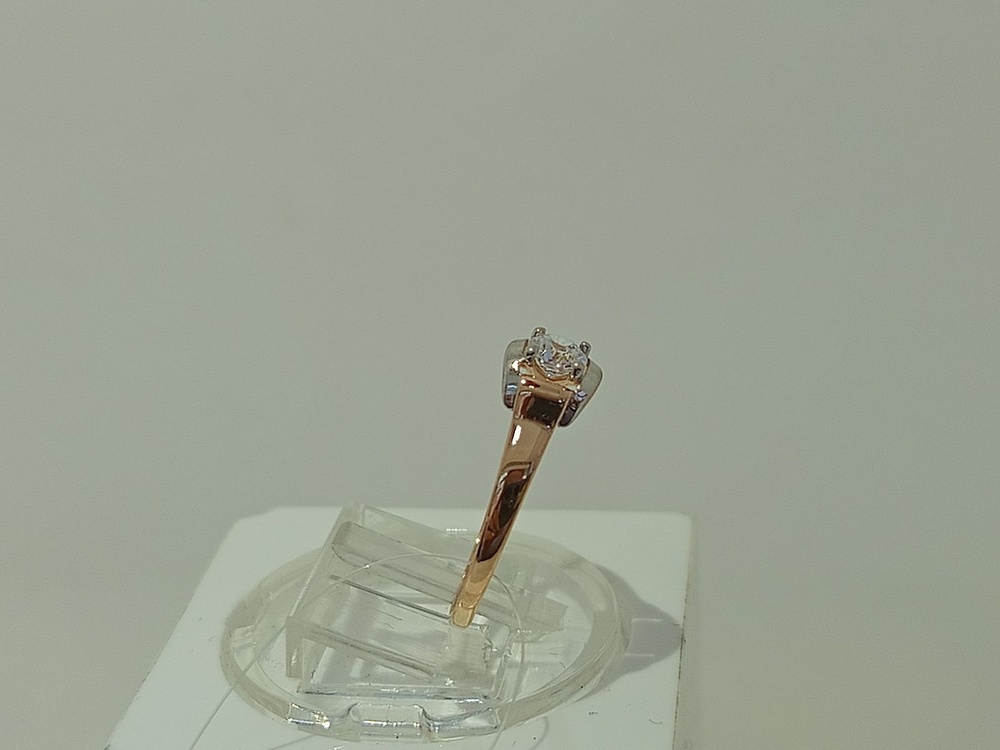 КОЛЬЦО С КАМНЕМ (Au 585)