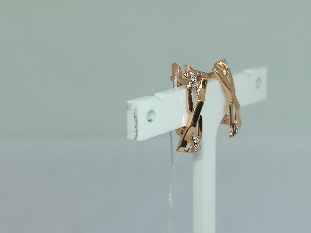 СЕРЬГИ С КАМНЯМИ (Au 585)