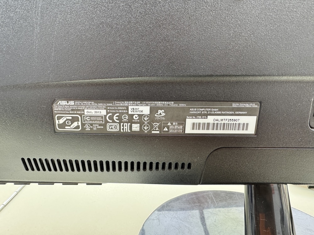 Монитор Asus VS207