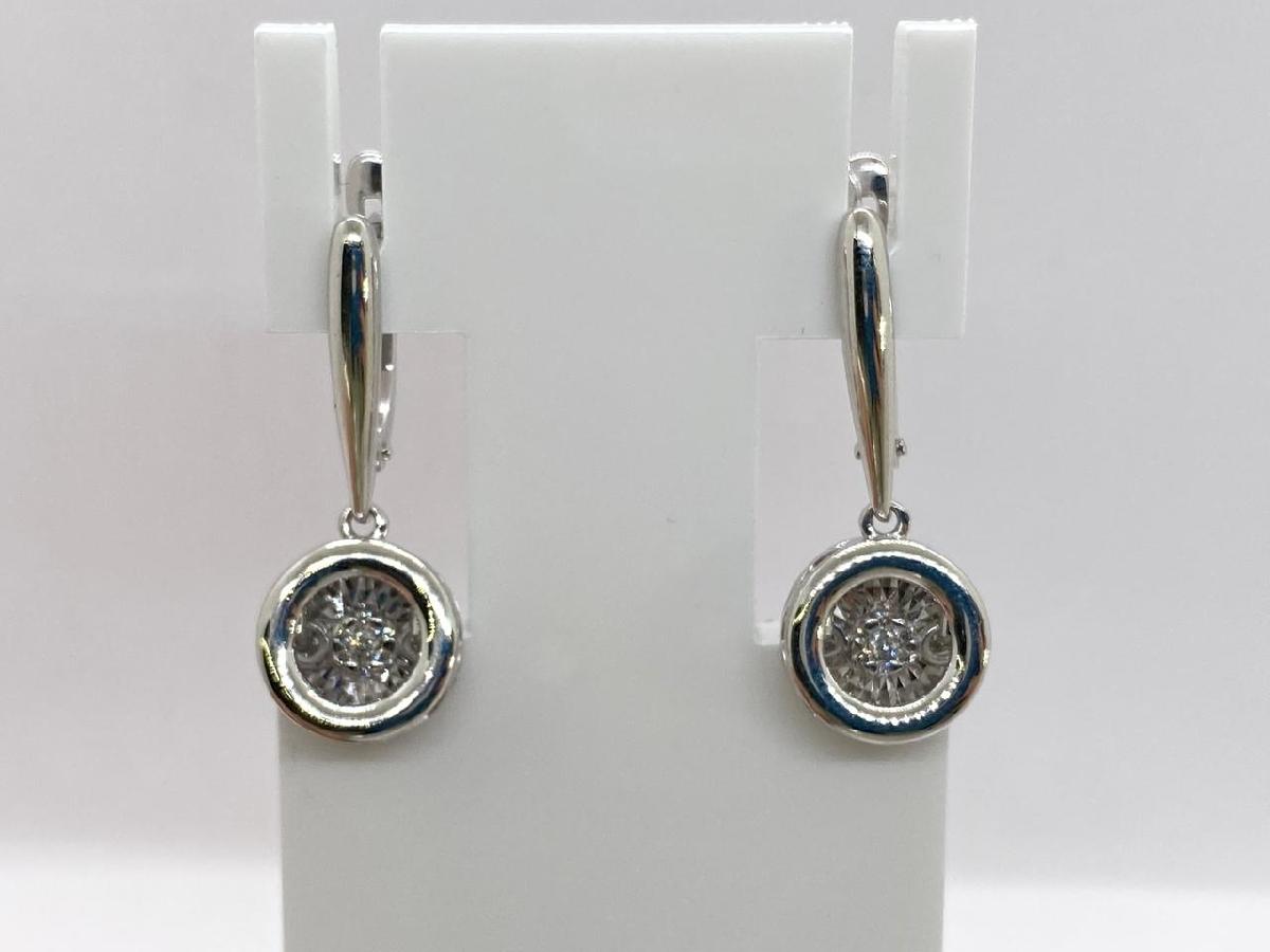 СЕРЬГИ БРИЛЛИАНТ (Au 585)