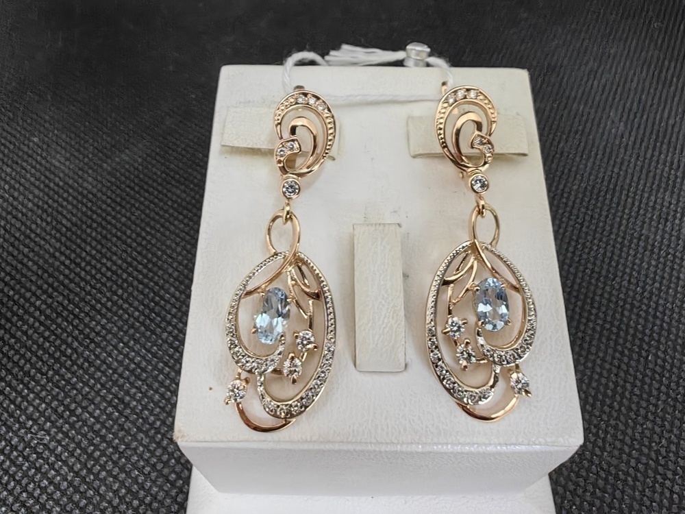 СЕРЬГИ БРИЛЛИАНТ (Au 585)