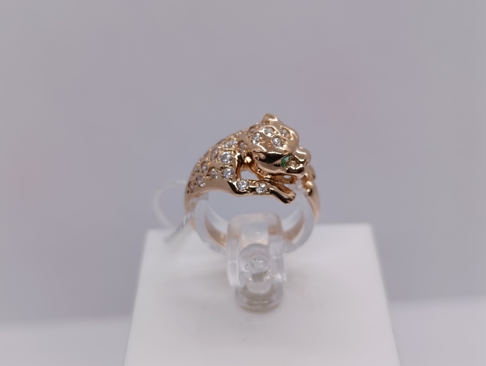 КОЛКМИ585 КОЛЬЦО С КАМНЯМИ (Au 585)