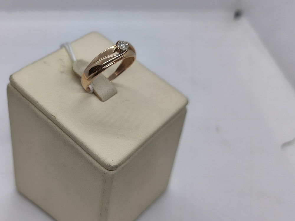 КОЛЬЦО БРИЛЛИАНТ Au 585