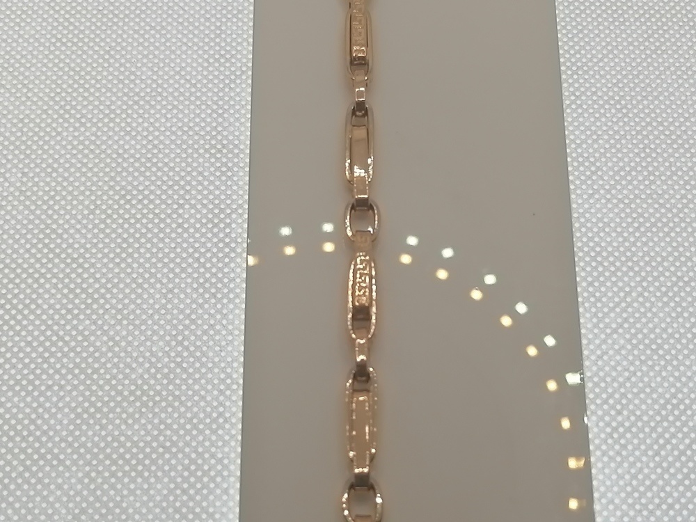 БРАСЛЕТ ПУСТОТЕЛЫЙ Фантазия (Au 585)