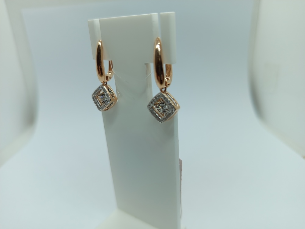 СЕРЬГИ БРИЛЛИАНТ (Au 585)