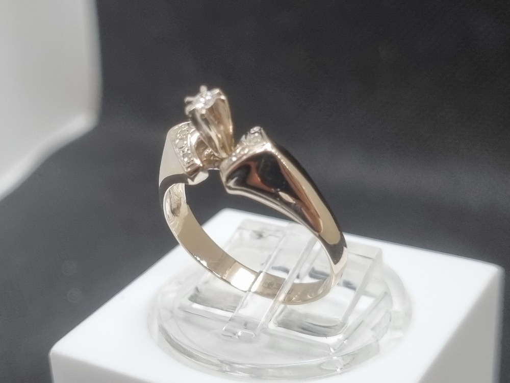 КОЛЬЦО БРИЛЛИАНТ Au 585