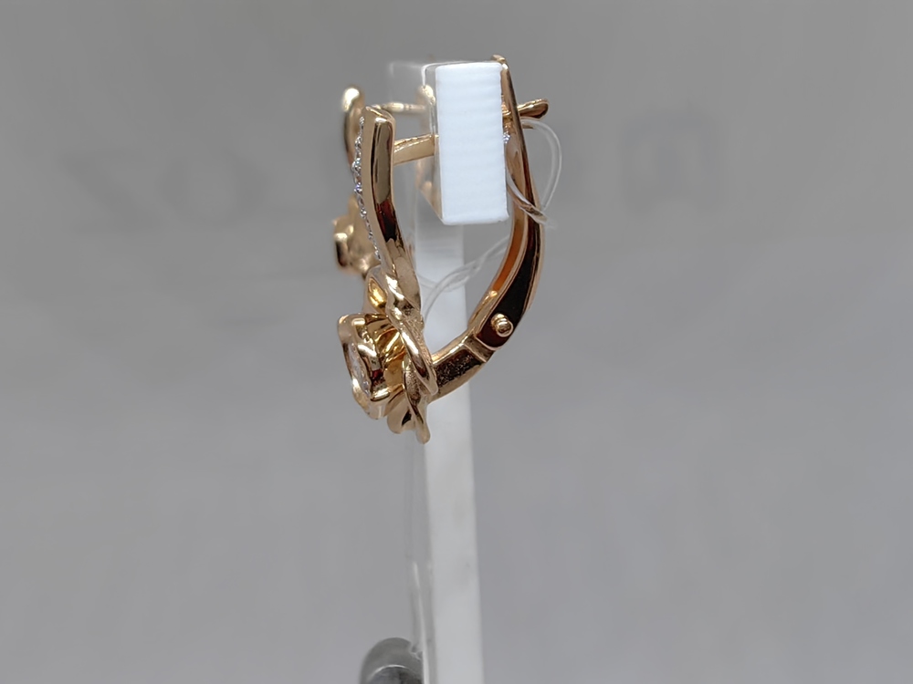 СЕРЬГИ С КАМНЯМИ (Au 585)