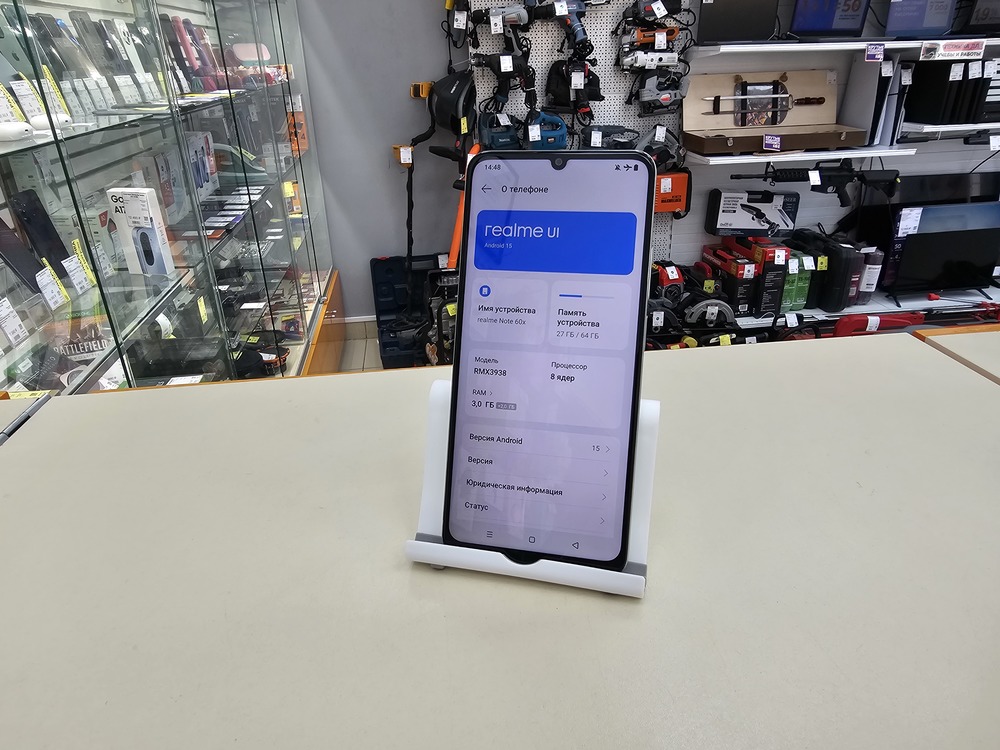 Смартфон Realme Note 60X 3/64