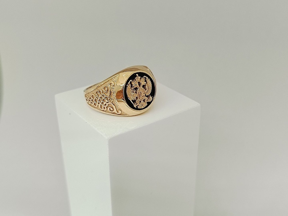 ПЕЧКМ585 ПЕЧАТКА С КАМНЕМ (Au 585)