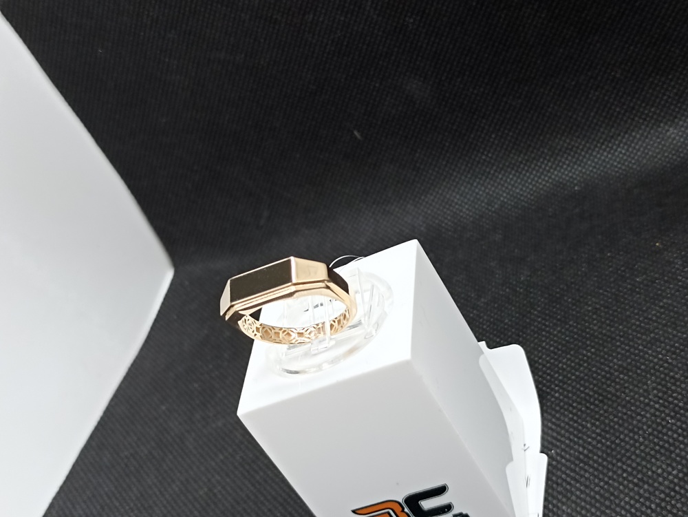 КОЛЬЦО ПЕЧАТКА с камнем (Au 585)