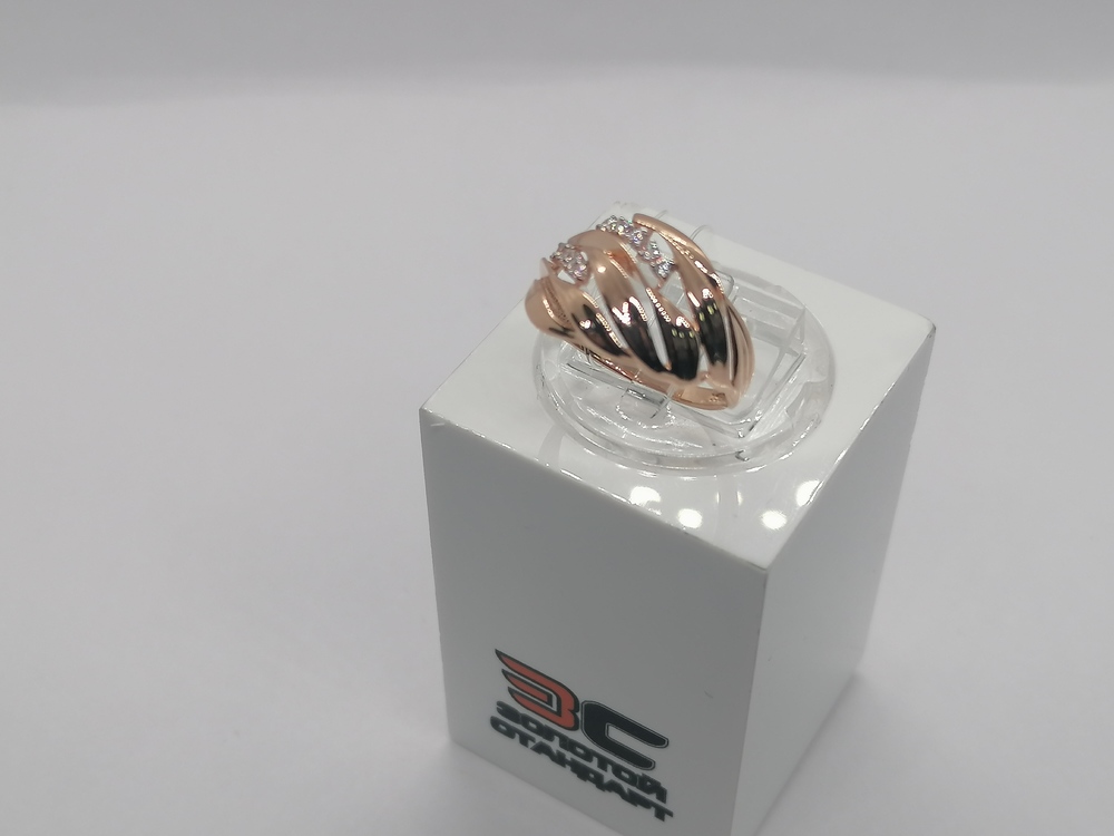 КОЛЬЦО С КАМНЯМИ (Au 585) КОЛЬЦО С КАМНЯМИ (Au 585)