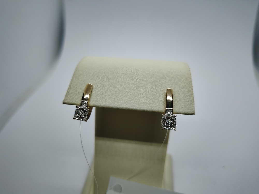 СЕРЬГИ БРИЛЛИАНТ (Au 585)