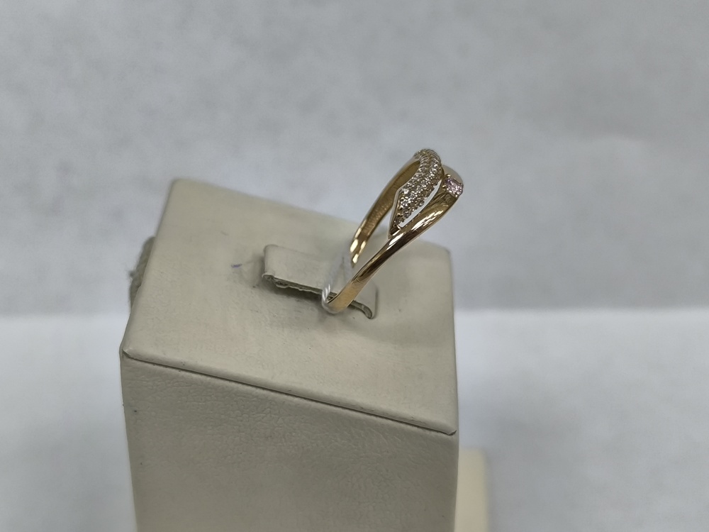 КОЛКМИ585 КОЛЬЦО С КАМНЯМИ (Au 585)