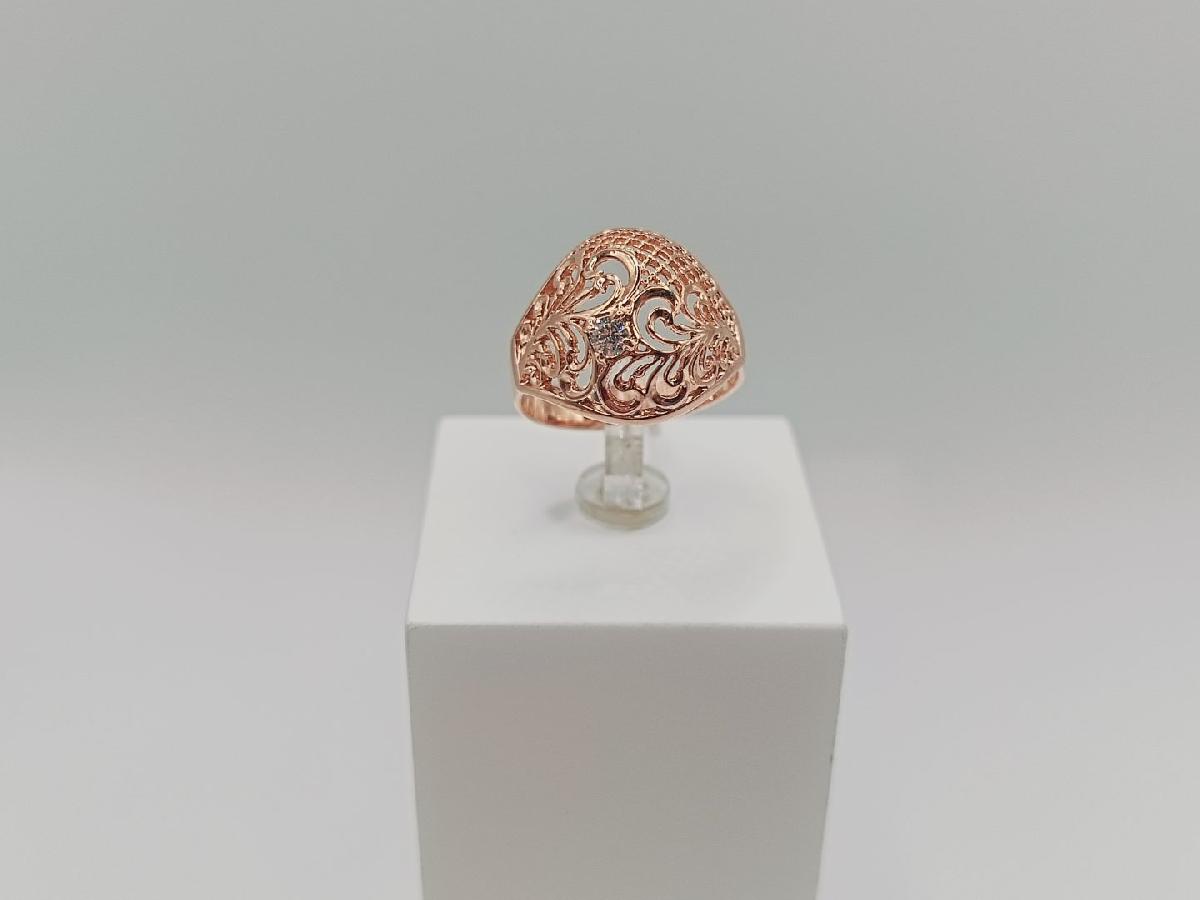 КОЛКМ585 КОЛЬЦО С КАМНЕМ (Au 585)