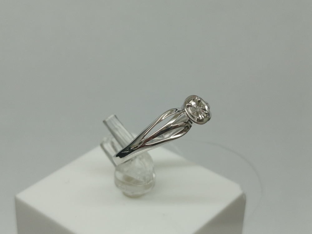 КОЛЬЦО БРИЛЛИАНТ (Ag 925)