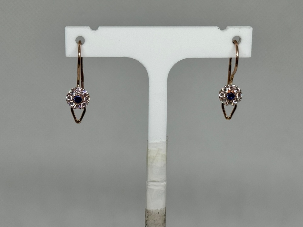 СЕРЬГИ С КАМНЯМИ (Au 585)