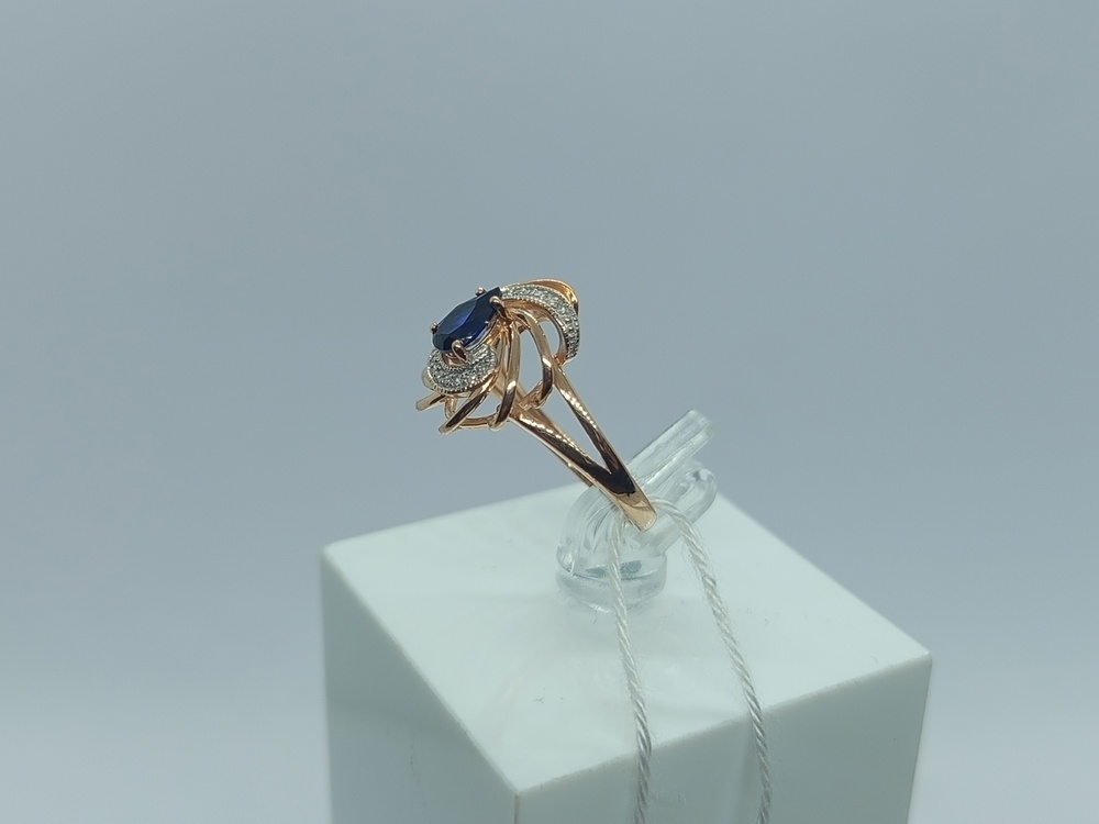 КОЛЬЦО БРИЛЛИАНТ Au 585