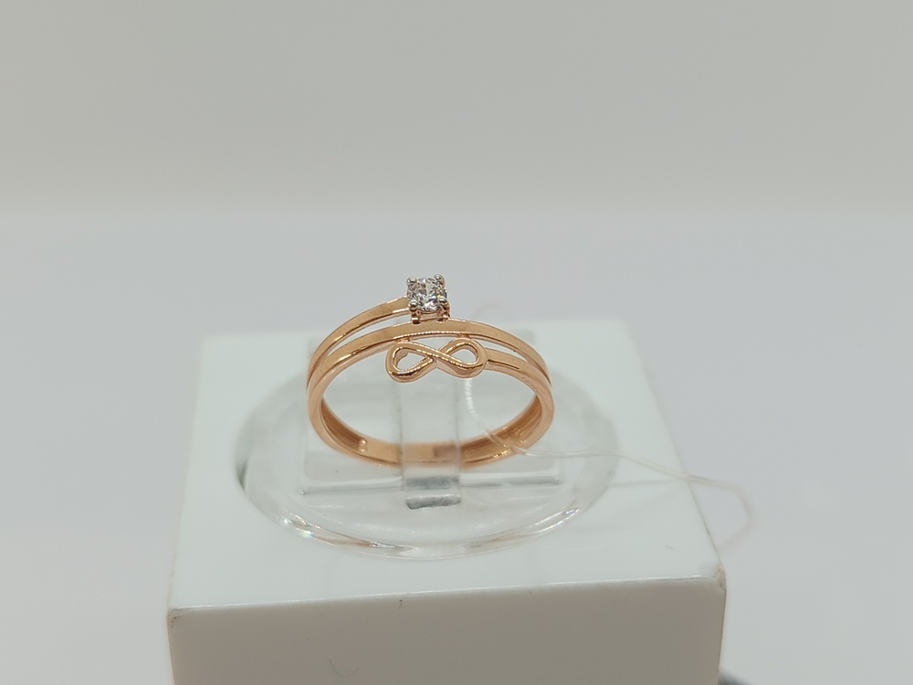 КОЛЬЦО С КАМНЕМ (Au 585)