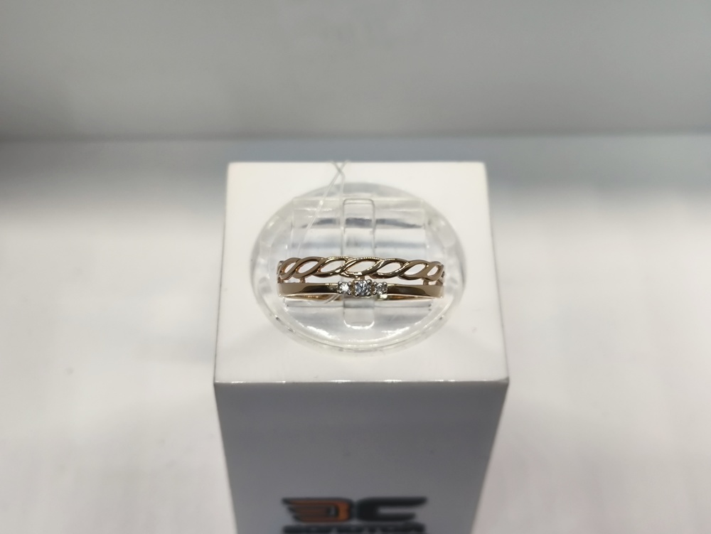 КОЛЬЦО С КАМНЯМИ (Au 585) КОЛЬЦО С КАМНЯМИ (Au 585)