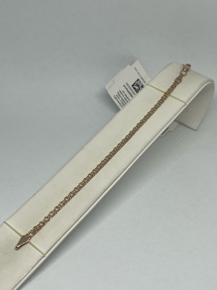 630505020 БРАСЛЕТ ПУСТОТЕЛЫЙ Бисмарк машинный (Au 585)