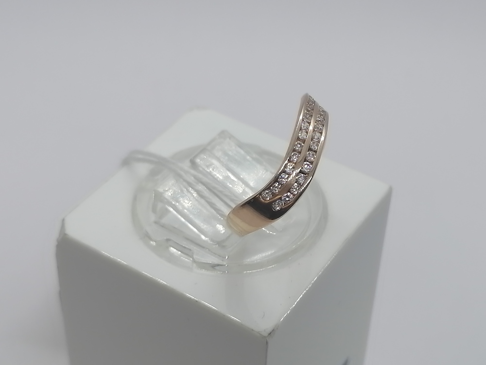 КОЛКМИ585 КОЛЬЦО С КАМНЯМИ (Au 585)