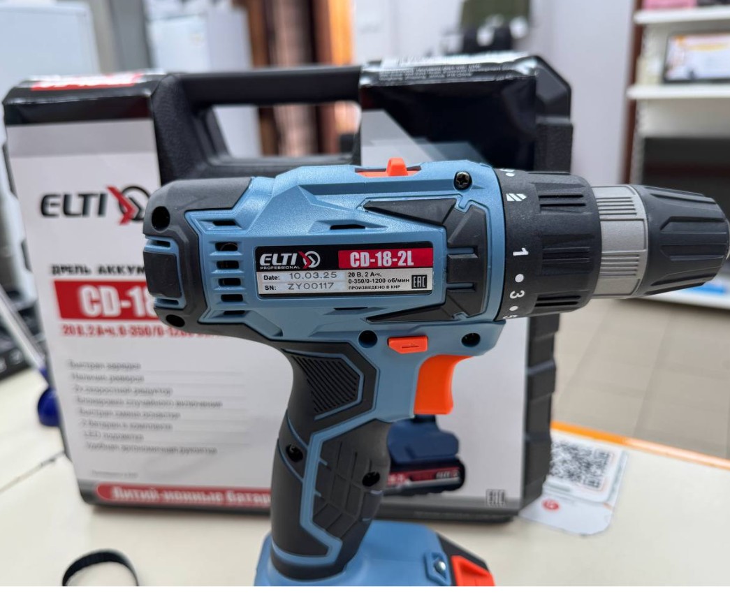 Шуруповерт ELTI CD-18-2L