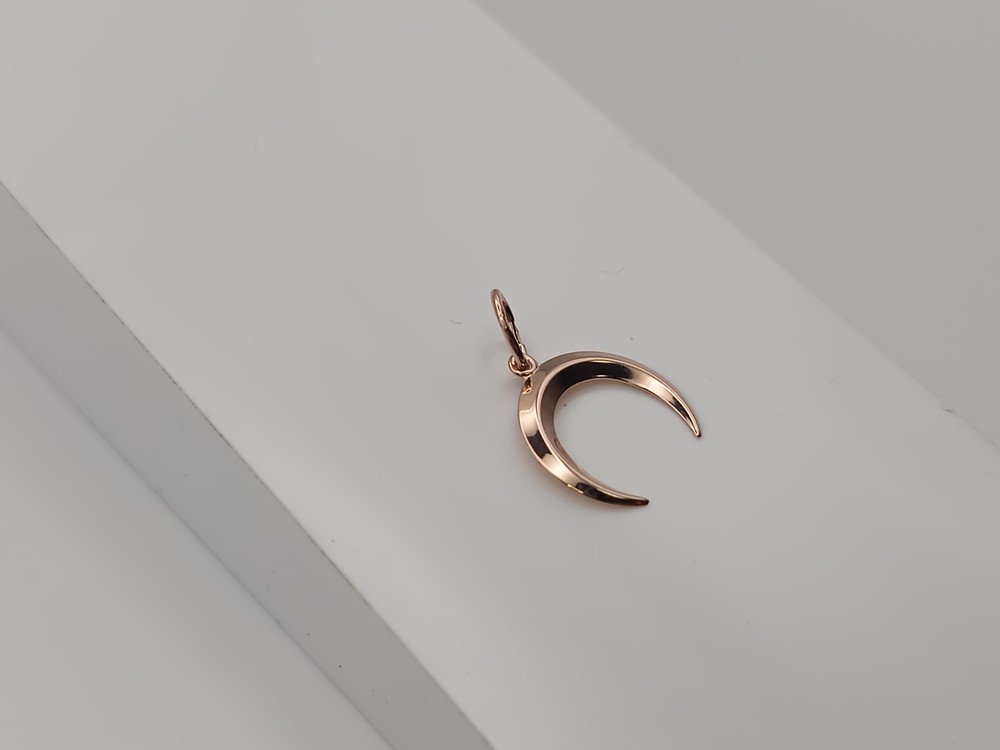 ПОДВЕСКА ПОЛУМЕСЯЦ БЕЗ КАМНЯ (Au 585)