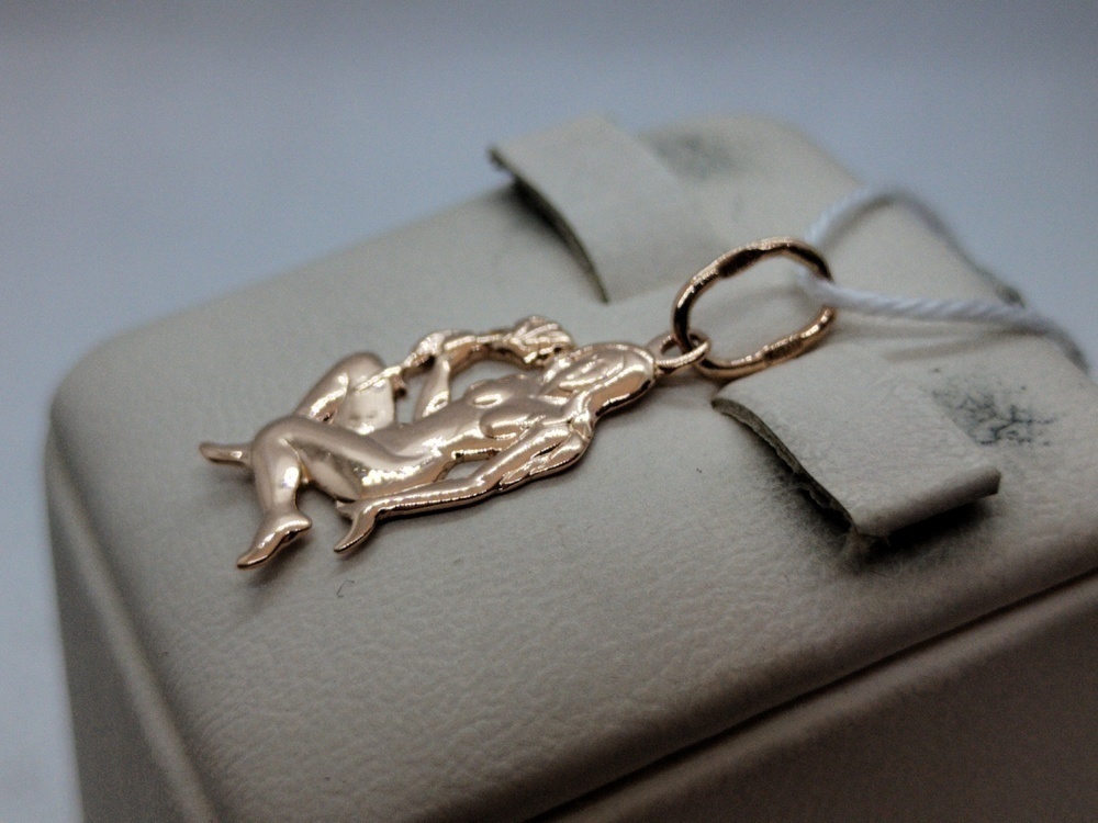 ПОДВЕСКА ЗНАК ЗОДИАКА ДЕВА Au 585