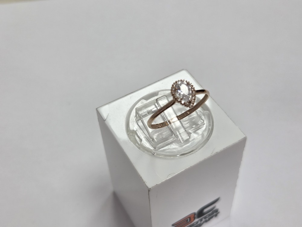 КОЛКМИ375 КОЛЬЦО С КАМНЯМИ (Au 375)