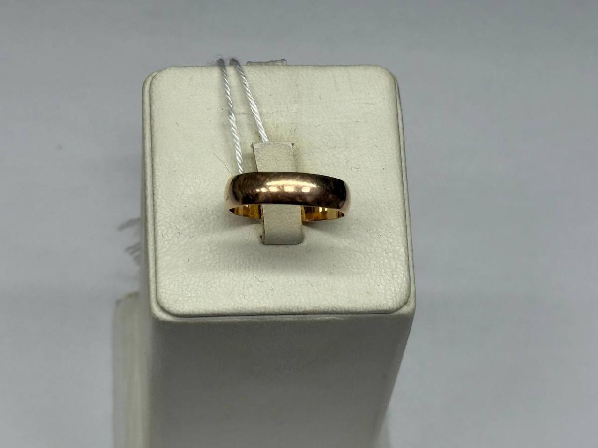 ОКГ4585 ОБРУЧАЛЬНОЕ КОЛЬЦО ГЛАДКОЕ 4 (Au 585)