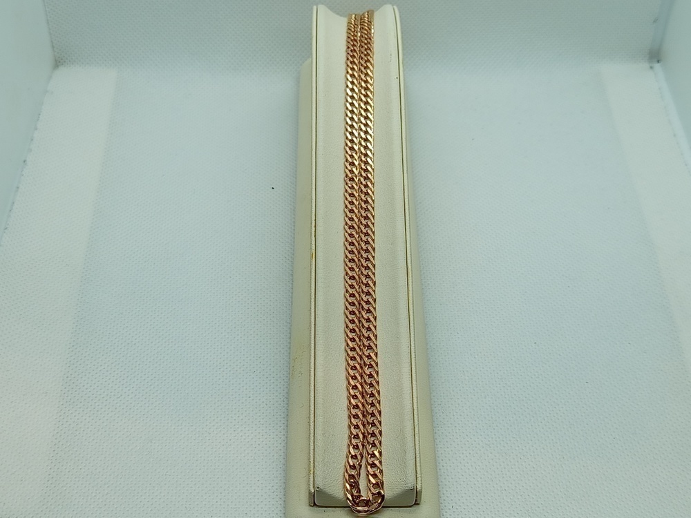 ЦЕПЬ ПОЛНОВЕСНАЯ Ромб двойной (Au 585)