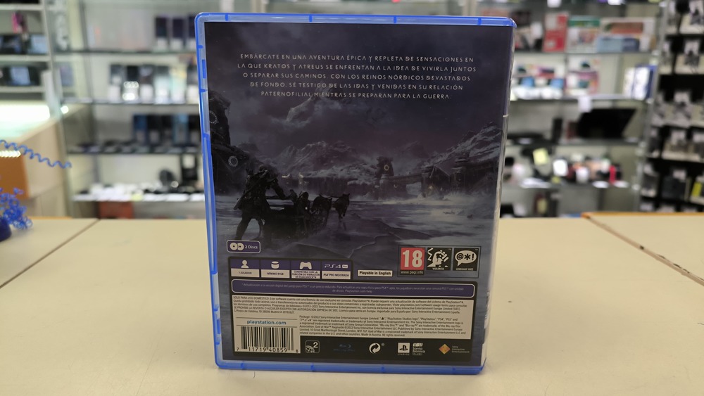 Игра  Playstation 4 God of War Ragnarok