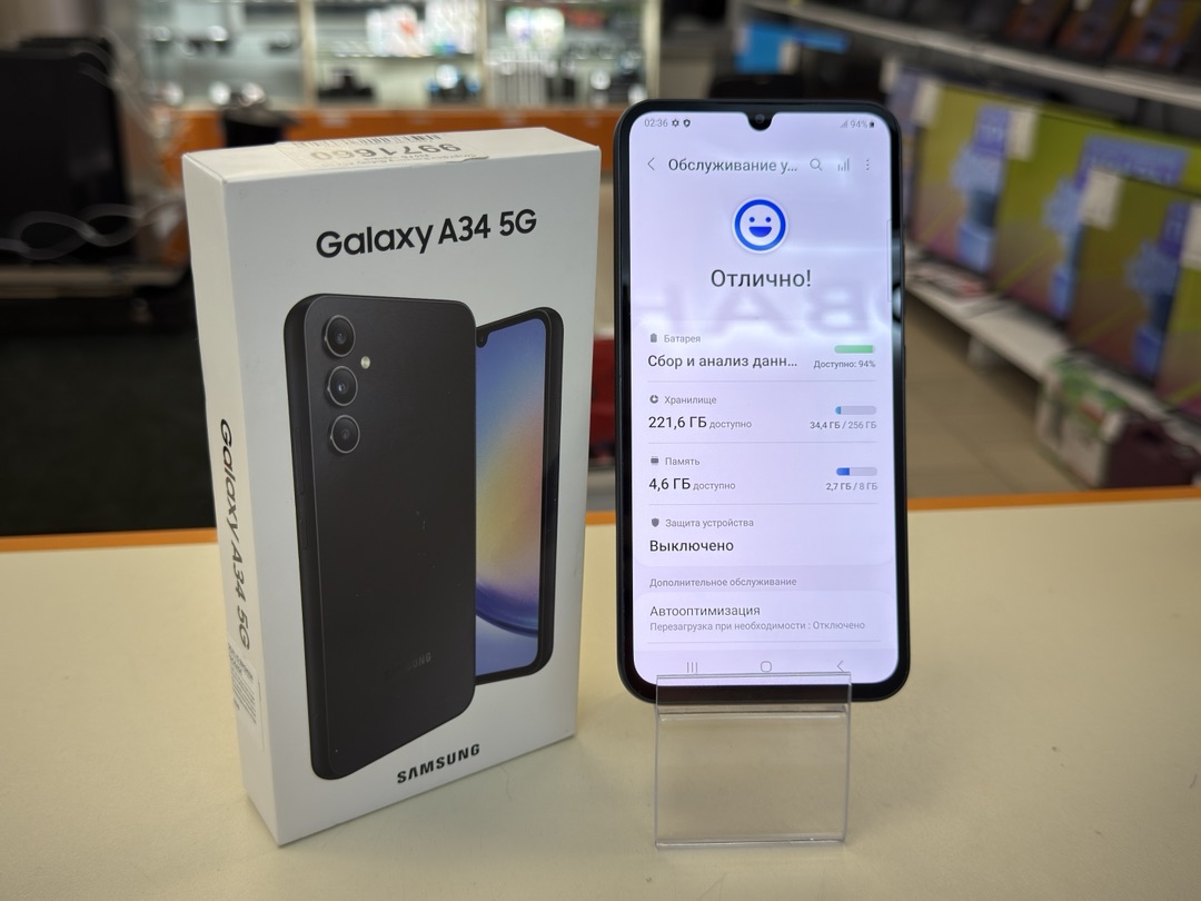 Смартфон Samsung Galaxy A34 5G 8/256