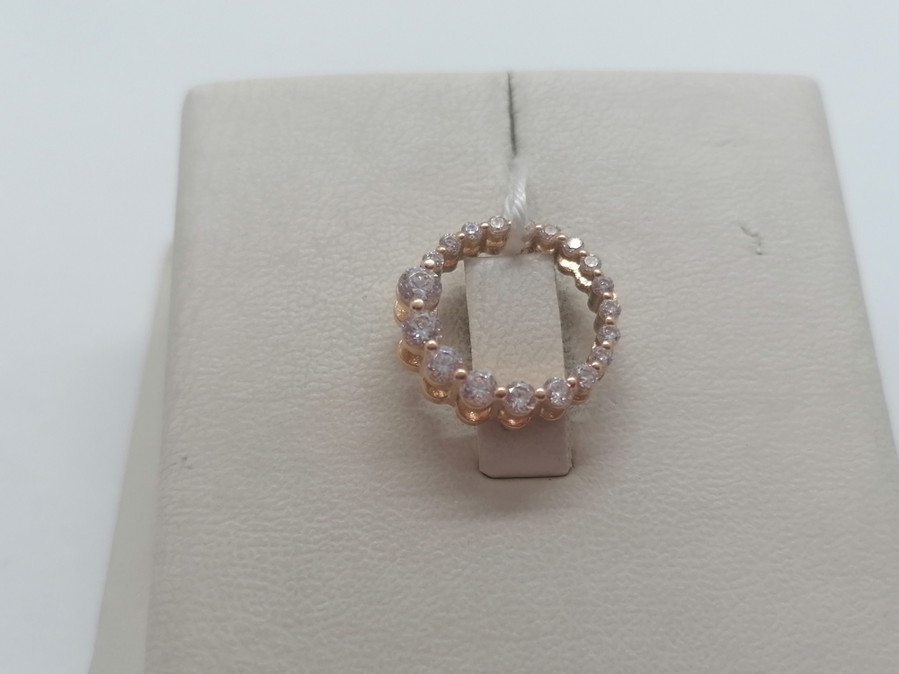 ПОДКМИ585 ПОДВЕСКА С КАМНЯМИ (Au 585)