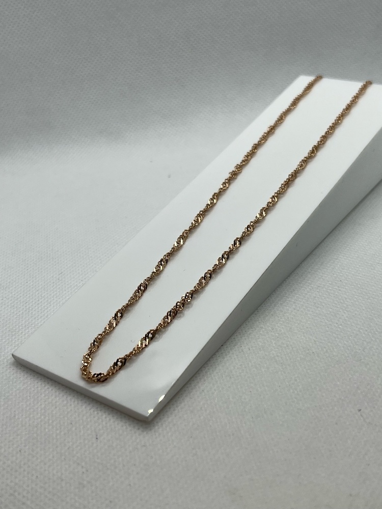 ЦЛСИ585 ЦЕПЬ ПОЛНОВЕСНАЯ Сингапур (Au 585)