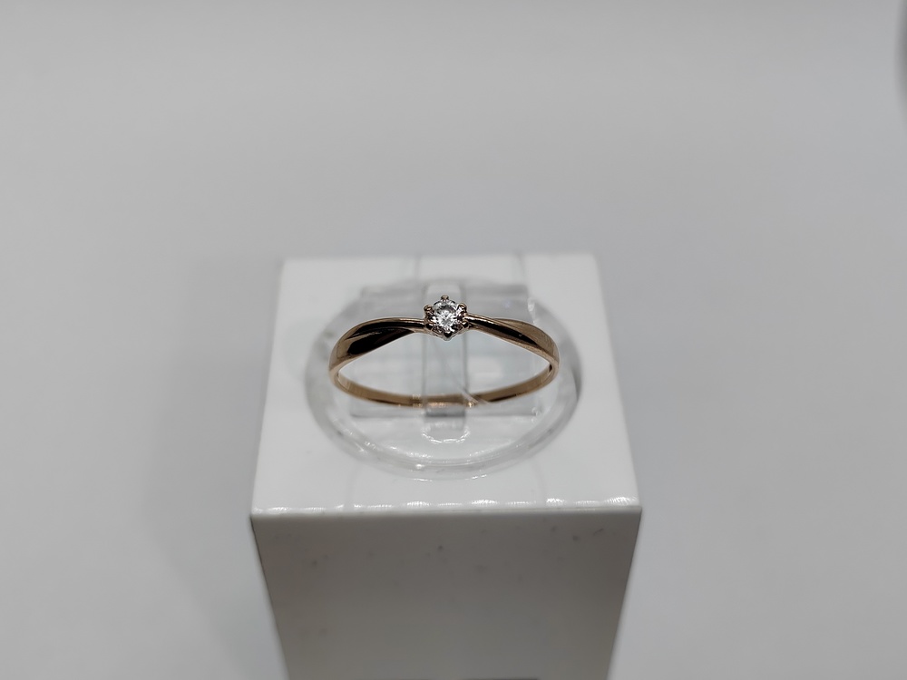 КОЛЬЦО С КАМНЕМ (Au 585) КОЛЬЦО С КАМНЕМ (Au 585)