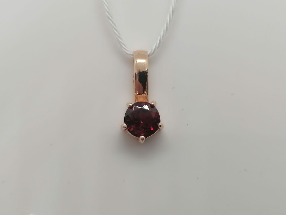 ПОДКМ585 ПОДВЕСКА С КАМНЕМ (Au 585)