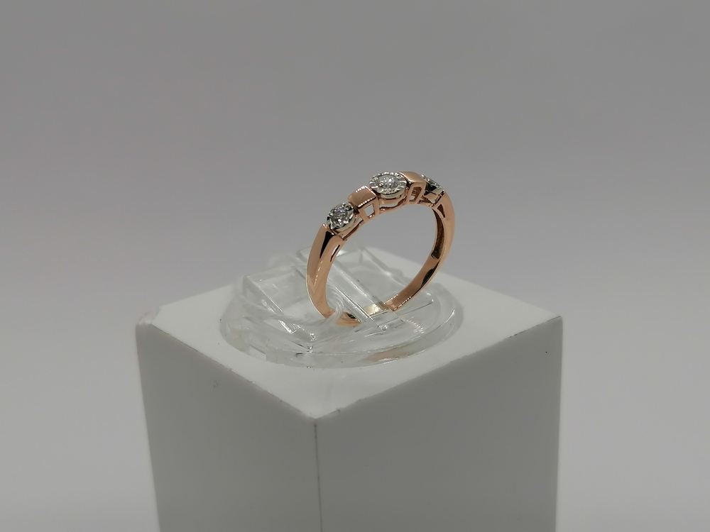 КОЛЬЦО БРИЛЛИАНТ Au 585