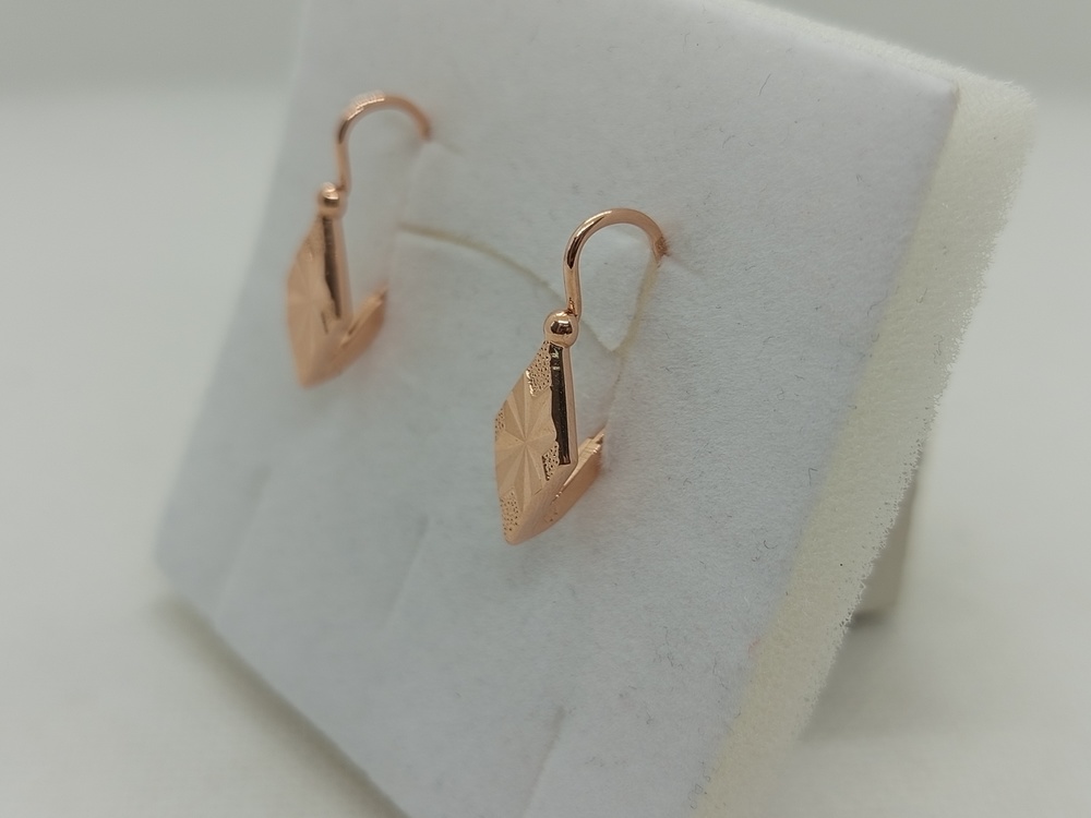 СБКМ583 СЕРЬГИ БЕЗ КАМНЯ (Au 583)