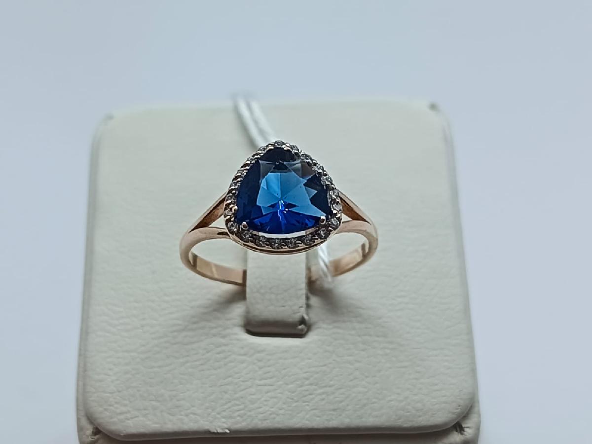 КОЛКМИ585 КОЛЬЦО С КАМНЯМИ (Au 585)